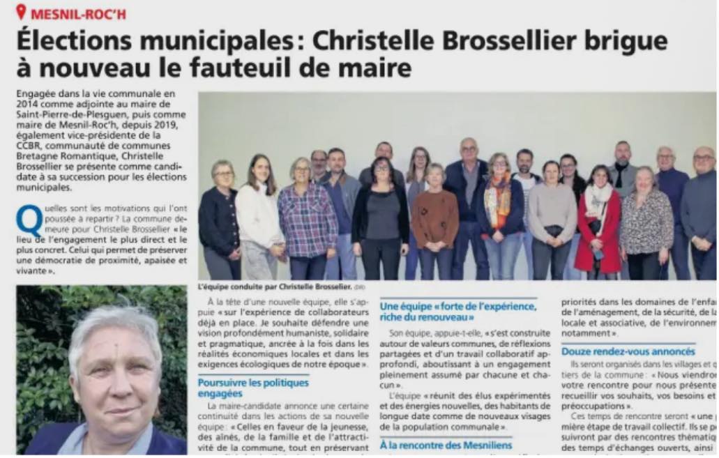Article du Pays Malouin